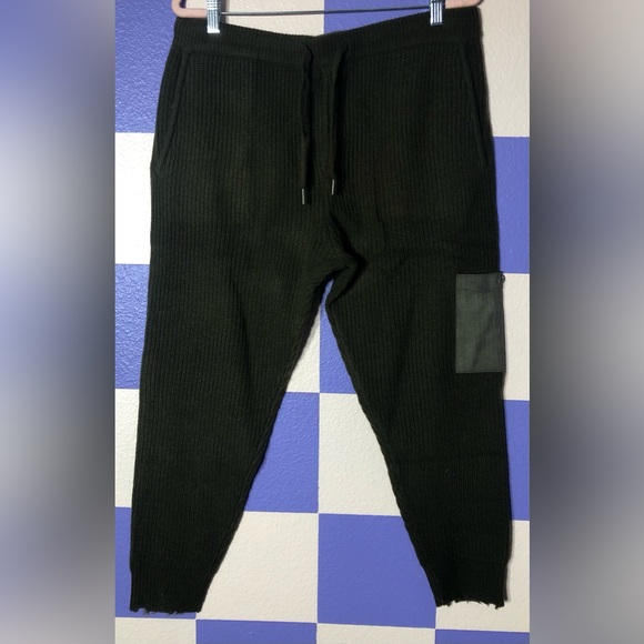 NWT Ser.o.ya Jason Joggers in Olive Wool - Size XXL - Picture 2 of 4